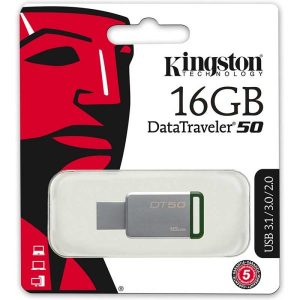Kingston 16GB USB 3.1/3.0/2.0 DataTraveler 50 DT50