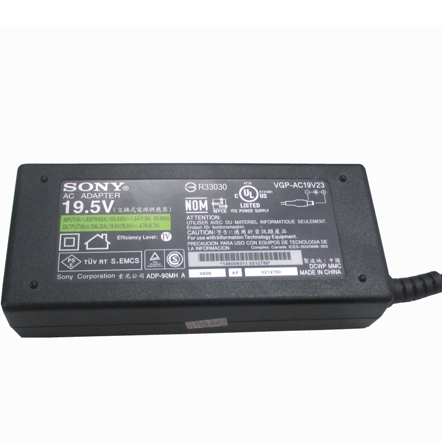 Sony Laptop Charger 19.5v 4.7a