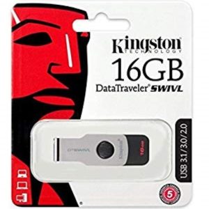 Kingston 16GB DataTraverler USB3.1 SWIVL