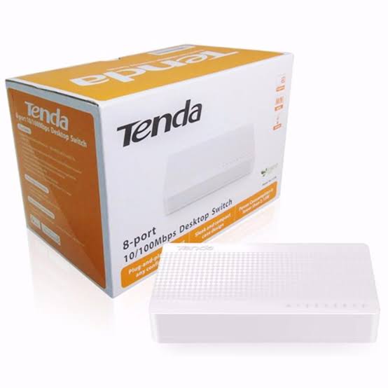 Tenda 8-Port 10-100Mbps Desktop Switch S108