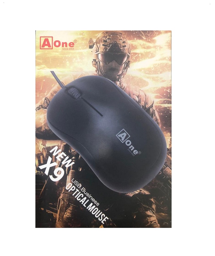 AOne USB Optical Mouse X9