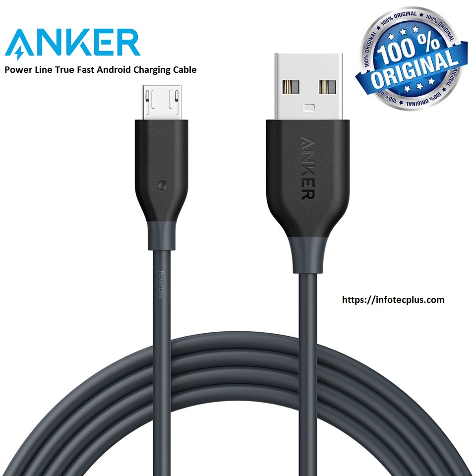 Anker PowerLine Micro USB Android Cable Original