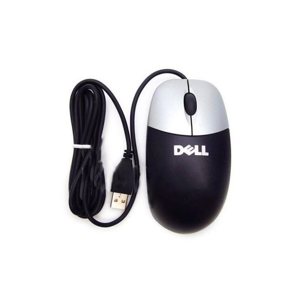 Dell USB Optical Mouse Silver Black (Copy)---