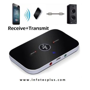 Wireless Bluetooth 2-In-1 B6 Audio Receiver and Transmitter