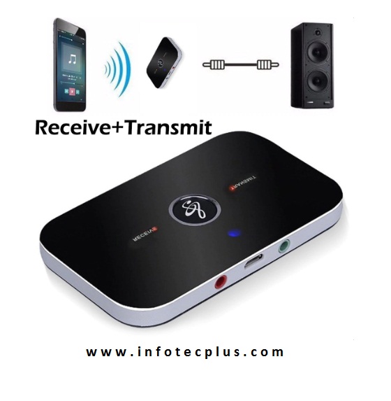 2 in 1 wireless Bluetooth transmitter / receiver