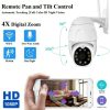 Mini Wifi PTZ Dome Color Vision Motion Detection Camera 2MP 1080p HD - Image 3