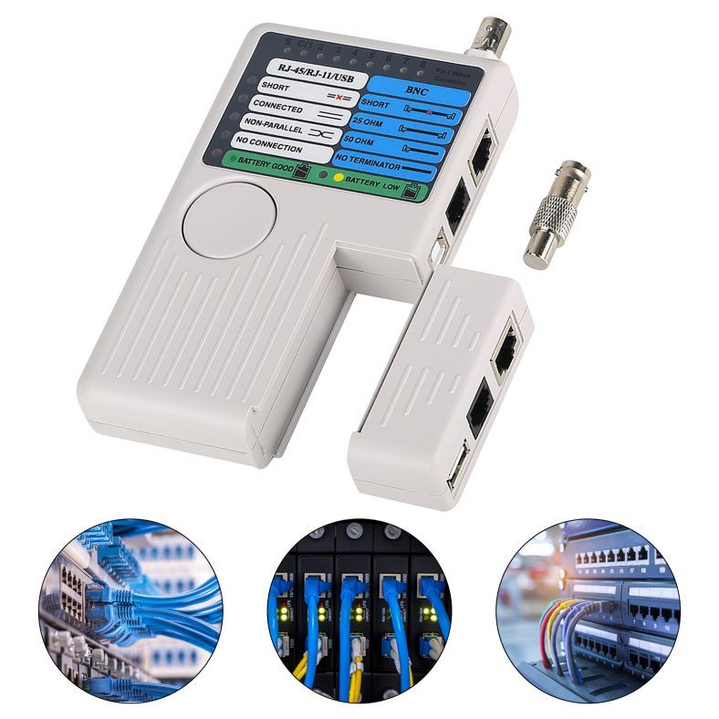 Remote Cable Tester RJ45-RJ11-BNC Cable - INFOTEC EStore