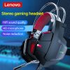 Lenovo HU85 Gaming Headset USB2.0 Volume Adjustment With Hose Long Mic