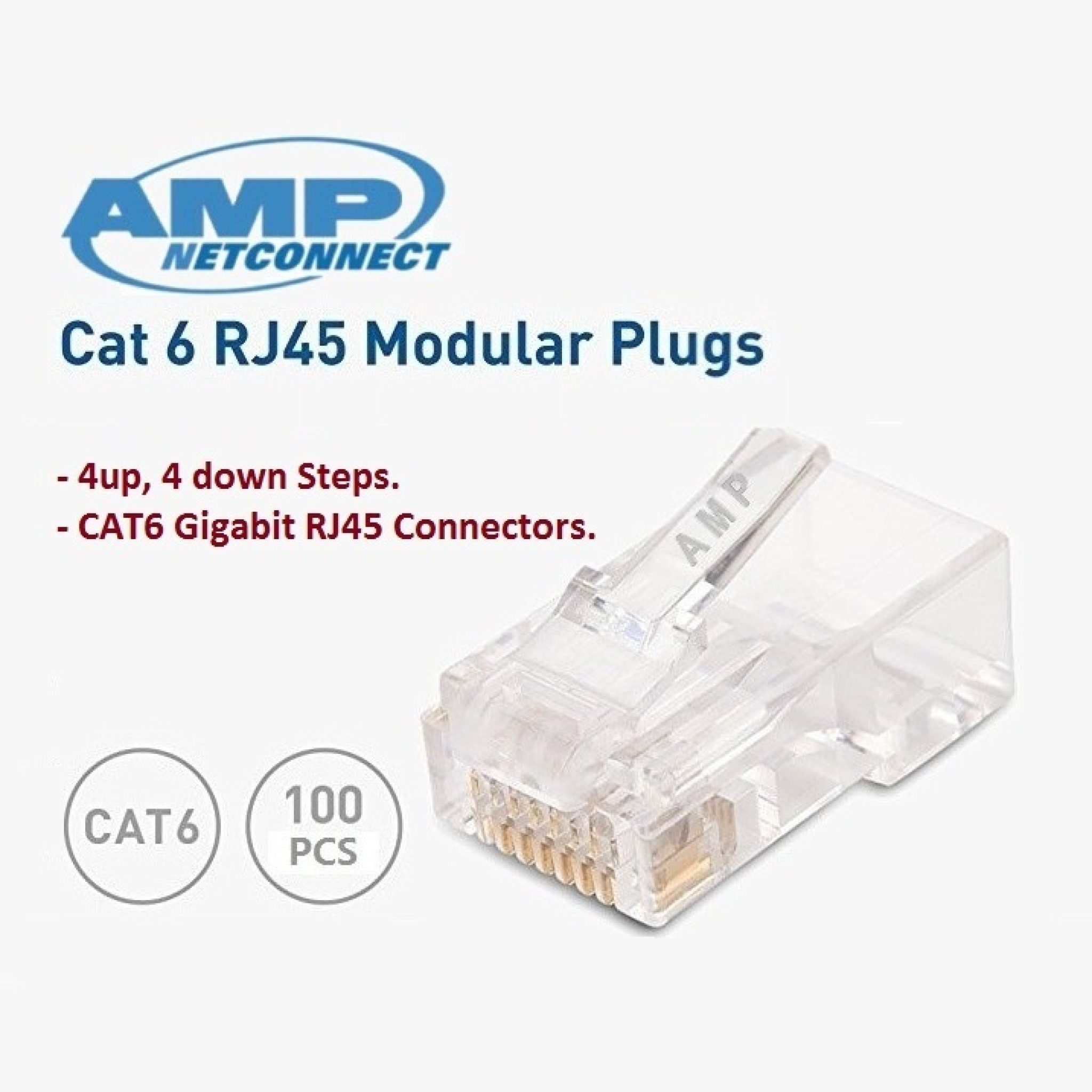 cat 6 connectors with load bars
