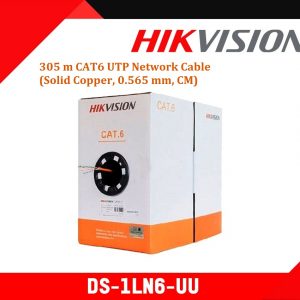 HikVison 4P-23AWG Solid Copper Networking Cable Roll 305M – DS-1LN6-UU