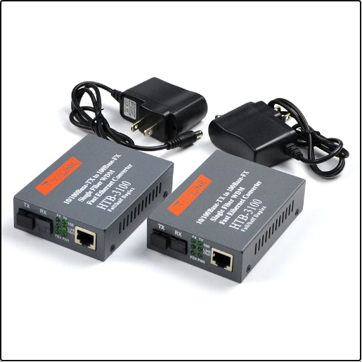 Netlink Optical Fiber Media Converter 10-100 HTB-3100