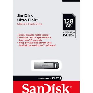 SanDisk Ultra Flair USB 3.0 Flash Drive 128GB