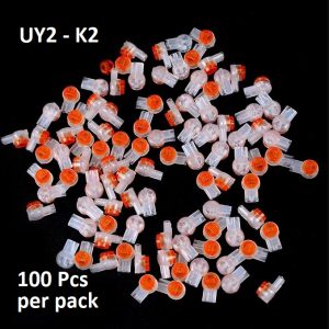 UY2 K2 Scotchlok Connector – Networking Wire Joiner 50 Pcs
