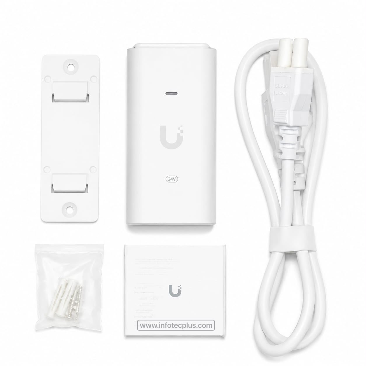 UISP 2.5G 24V 0.5A Gigabit PoE Adapter White (Original) Model: POE-24-12W-G-WH - Image 9