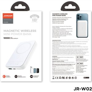 JOYROOM Magnetic Magsafe Wireless Power Bank 10000Mah JR-W020