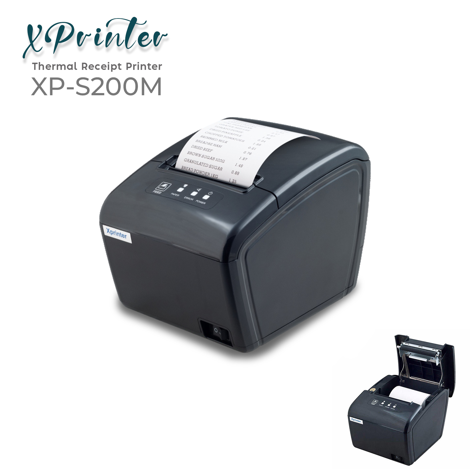 X Printer S200M 80mm USB Printer New Model