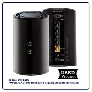 D-Link DIR-850L Wireless AC1200 Dual Band Gigabit Cloud Router (Used)