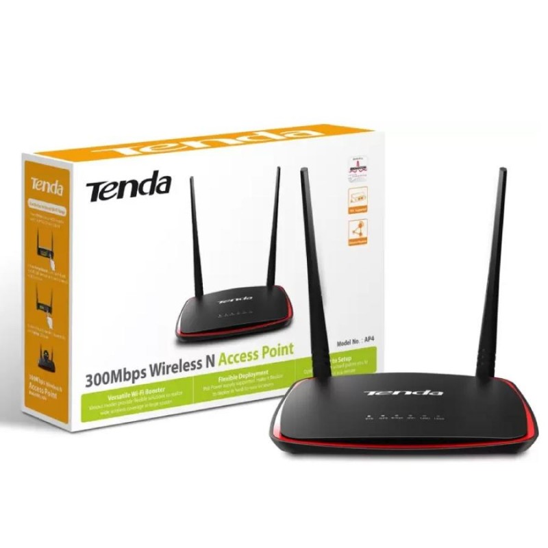 Tenda AP4 - N300 Wireless Desktop Access Point