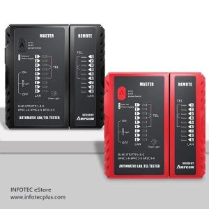 AMPCOM Network Cable Tester RJ45, RJ11