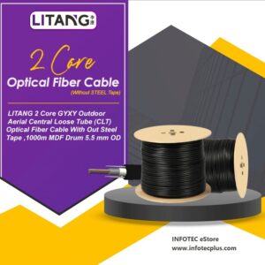 Li-Tang 2 Core 5.5mm CLT (Un-Armoured) Optical Fiber Cable G.652D-1KM