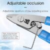 CFS-3 Fiber Optic Stripper Stainless Steel Adjustable Three Ports - Image 2