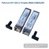 Platinum SFP 10G LC Simplex 20KM - XGB23L20C - Image 3