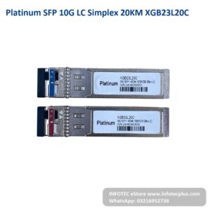 Platinum SFP 10G LC Simplex 20KM – XGB23L20C