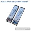 Platinum SFP 10G LC Simplex 20KM - XGB23L20C - Image 4