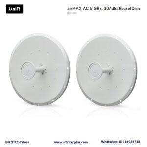 Ubiquiti airMAX AC 5 GHz, 30dBi RocketDish RD-5G30 × 2 (Pair)