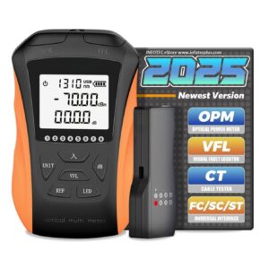 Optical Multi Meter with VFL+LED+RJ45 Tester Rechargeable Y8-4Y500