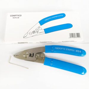 COMPTYCO Stainless Steel VCFS-30 Three-Port Fiber Optical Stripper Pliers