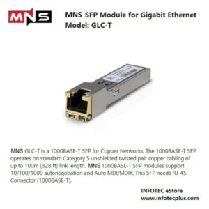 MNS GLC-T SFP Gigabit Ethernet Module 1000BASE-T