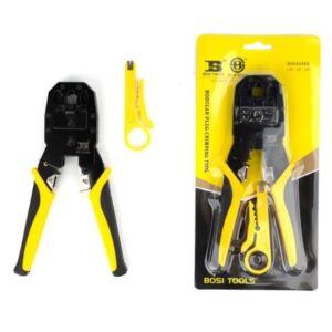 Bosi Network Plug Crimping Tool 4p-6p-8p Cutter & Stripper