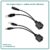PoE Adapter Injector + Splitter Kit PoE Cable Black