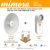 Mimosa C5x Integrated Radio with N5-X25 4.9-6.4 Ghz Modular Antenna (2 Pack)