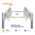 Mimosa C5x Integrated Radio with N5-X25 4.9-6.4 Ghz Modular Antenna (Pair)