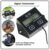 Digital Tachometer Hour Meter LCD Display Spark Plugs 2 and 4 Stroke Engine RPM Tacho Tach Gauge Spin (Standard Size)